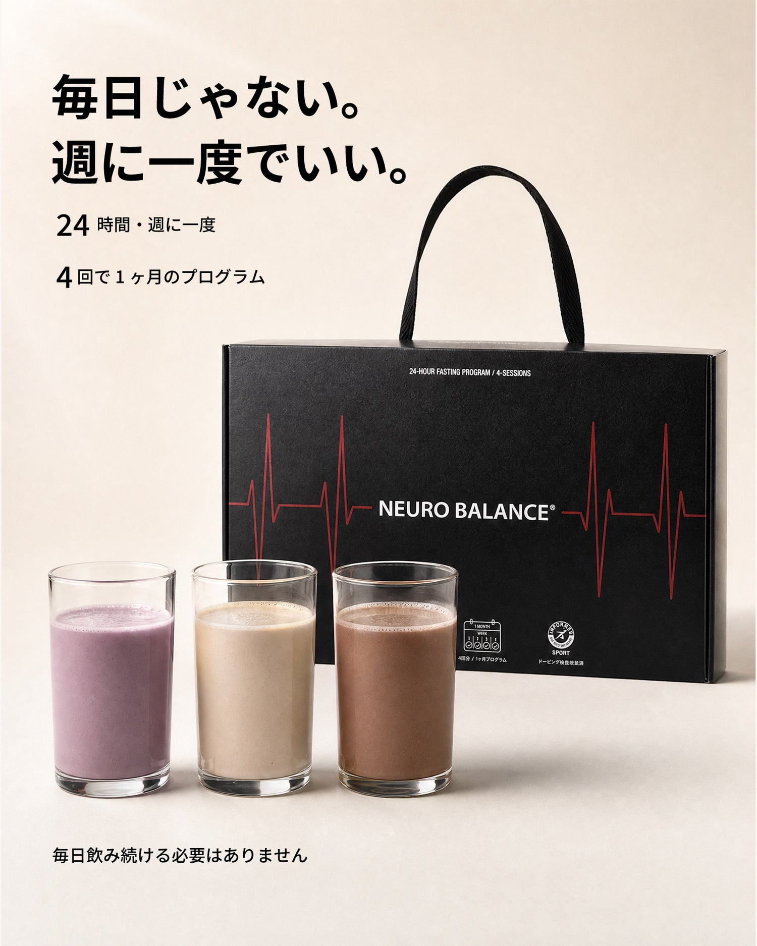 NEURO BALANCE®︎ 24時間ファスティングプログラム